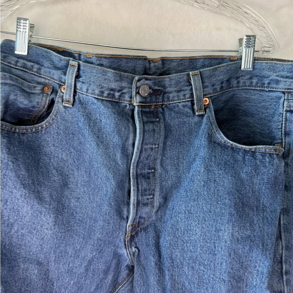 Jeans Levi’s 505 button fly jeans Straight Fit 33 Medium Blue